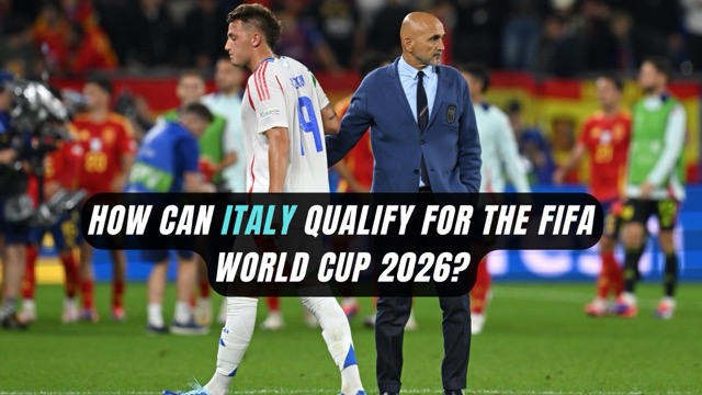 How can Italy qualify for the FIFA World Cup 2026?