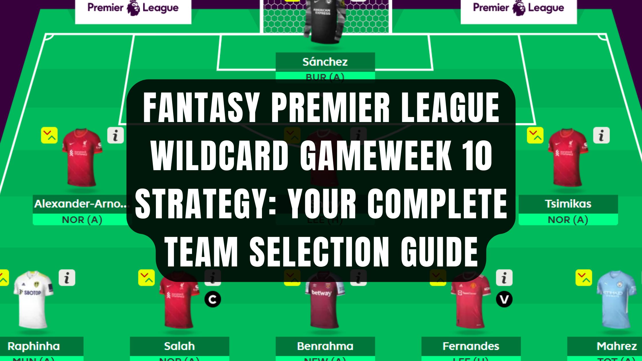 Fantasy Premier League Wildcard Gameweek 10 Strategy: Your Complete Team Selection Guide