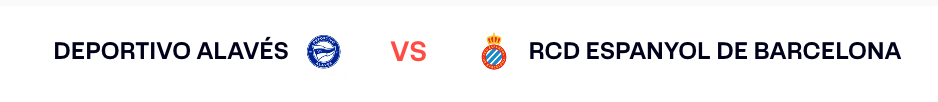 Alavés vs Espanyol