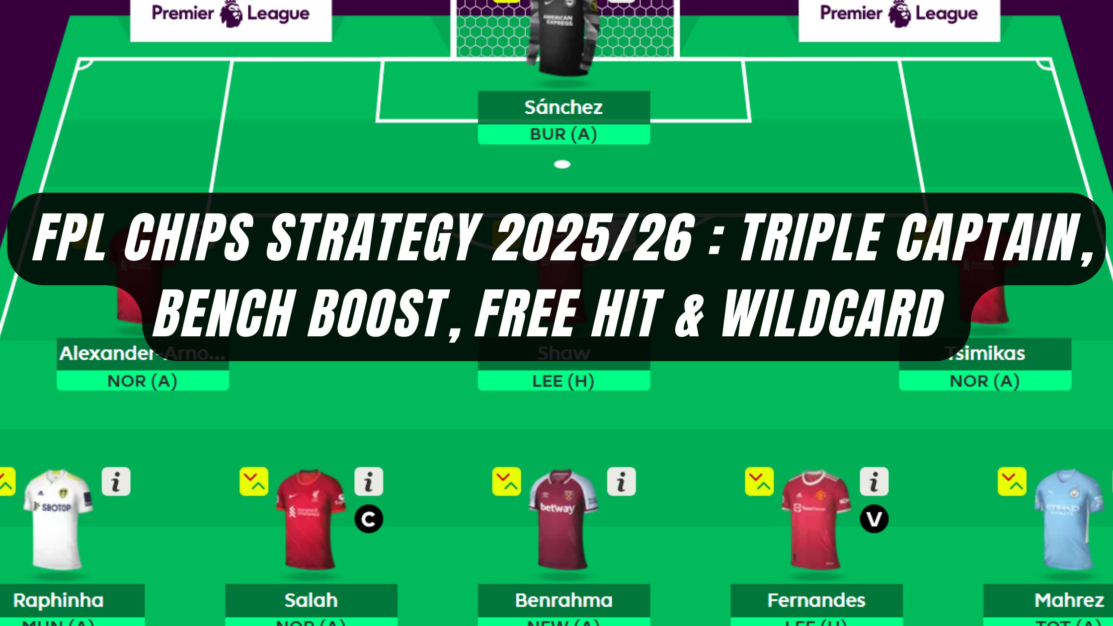 FPL Chips Strategy 2025/26: Triple Captain, Bench Boost, Free Hit & Wildcard