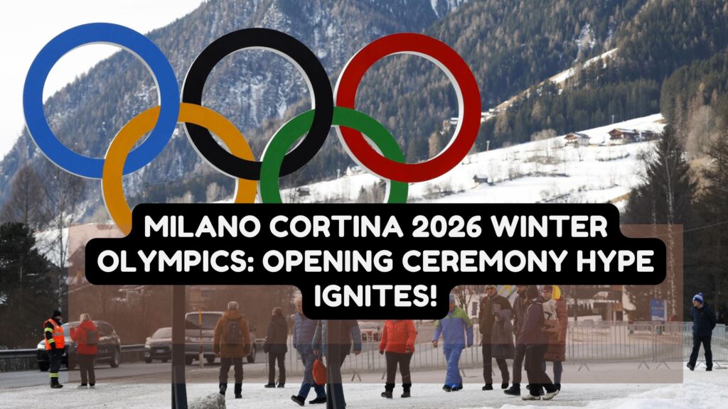 Milano Cortina 2026 Winter Olympics: Opening Ceremony Hype Ignites!