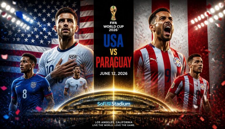 USA vs Paraguay World Cup 2026 Group D match preview