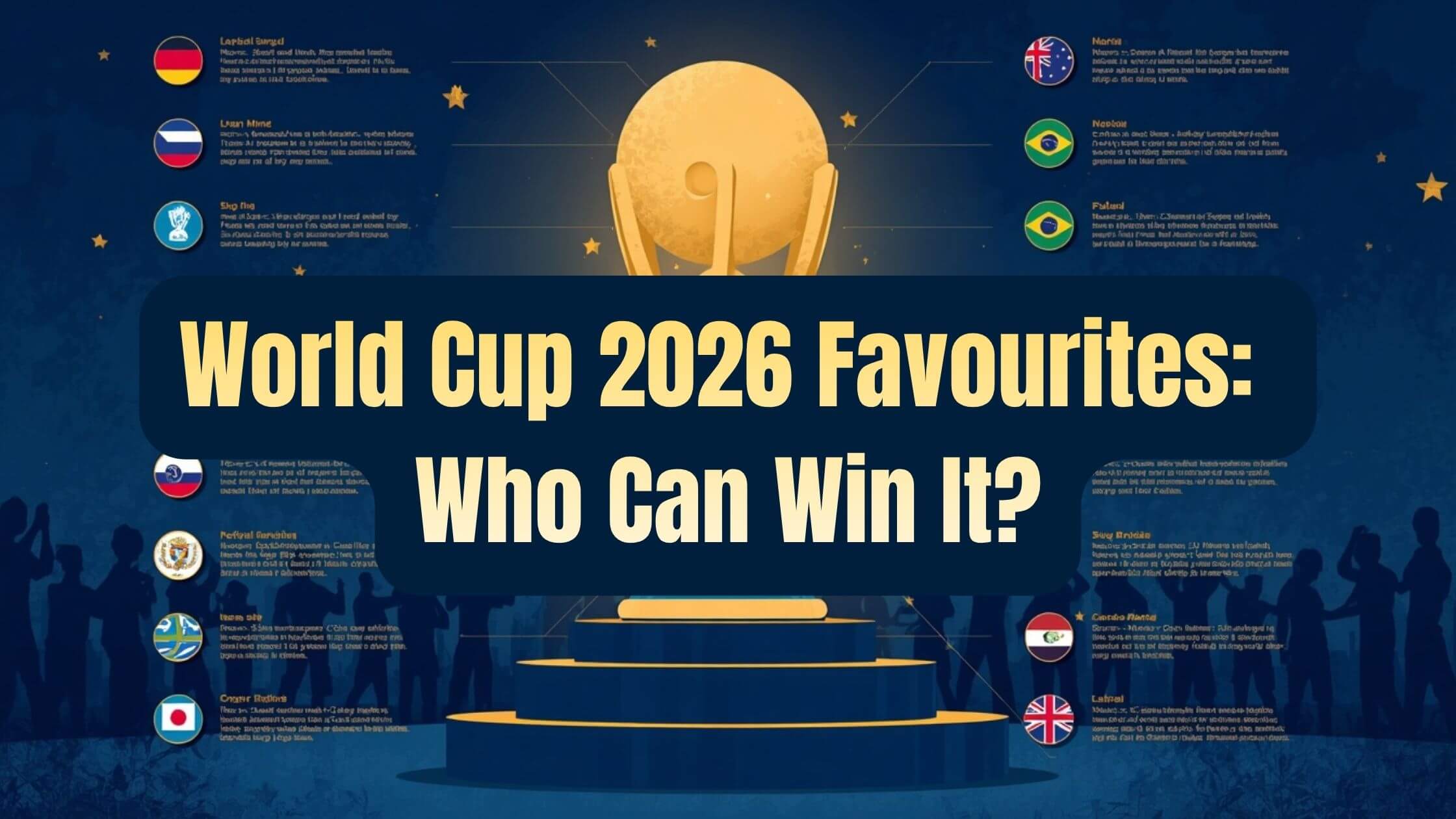 World Cup 2026 Favourites: Who Can Win It?